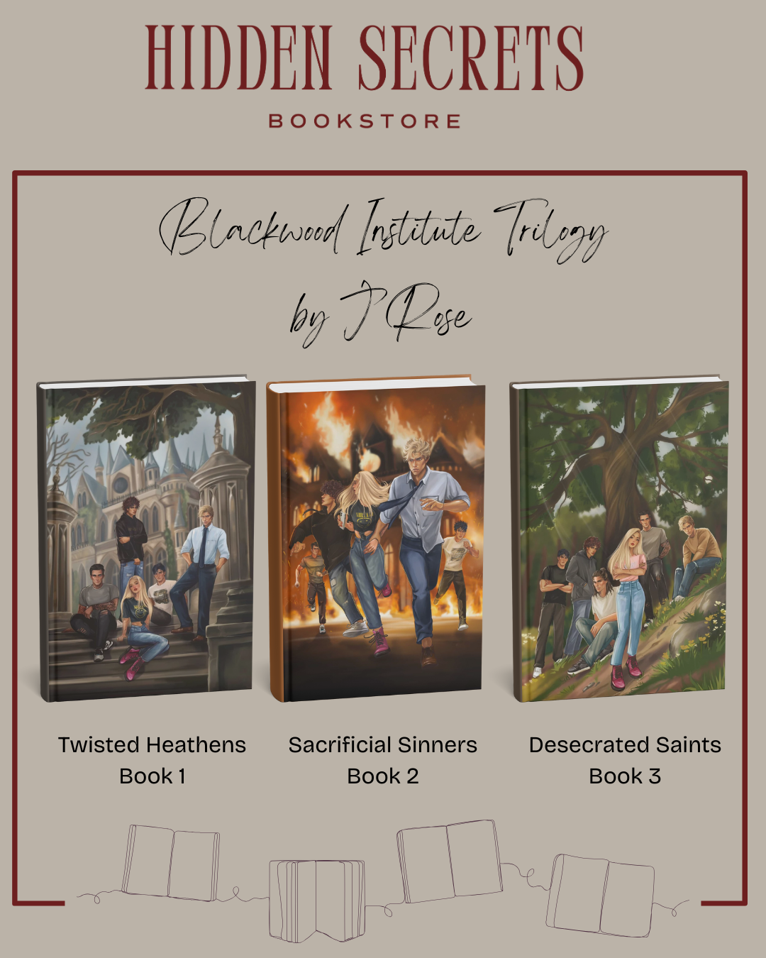 Blackwood Institute Trilogy by J Rose