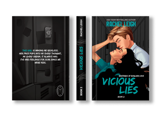 **NEW** Vicious Lies by Rachel Leigh - Hardcover